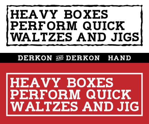 Derkon Free Font