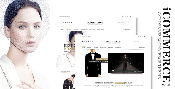 iCommerce - Multi-Purpose WooCommerce Theme - WooCommerce eCommerce