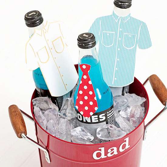 Custom Drink Bucket for Dad