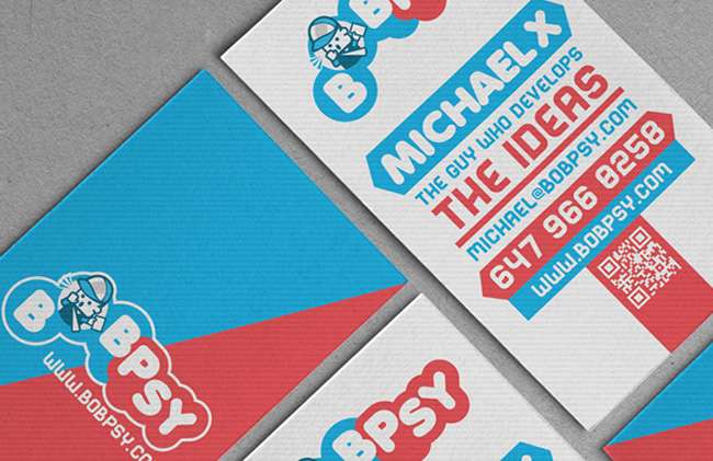 Bobpsy Logo & Business card design