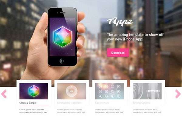 Appz New Free WordPress Themes 2014