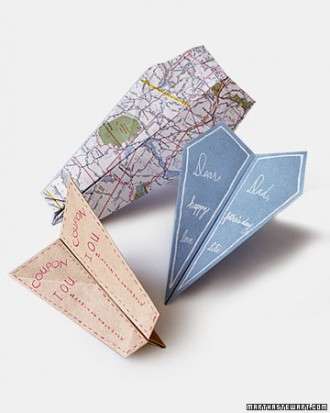 Paper-Airplane Cards