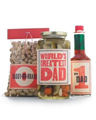 Retro Father's Day Clip-Art Labels