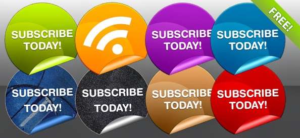 Eight Free Subscribe Badges