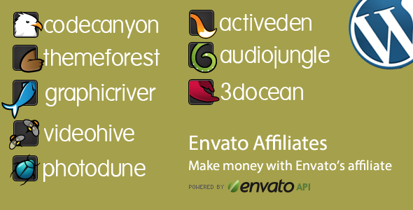 Envato Item Display Affiliate WordPress Plugin