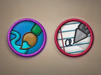 Merit Badges PSD File