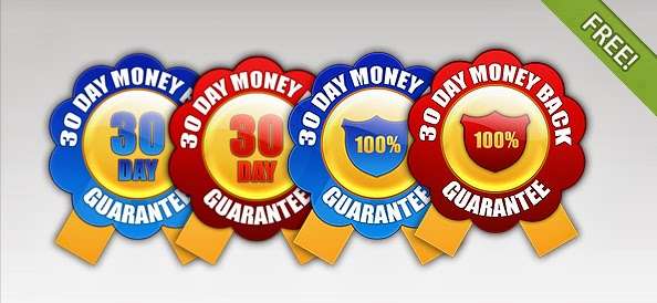 Money Back Guarantee Badges