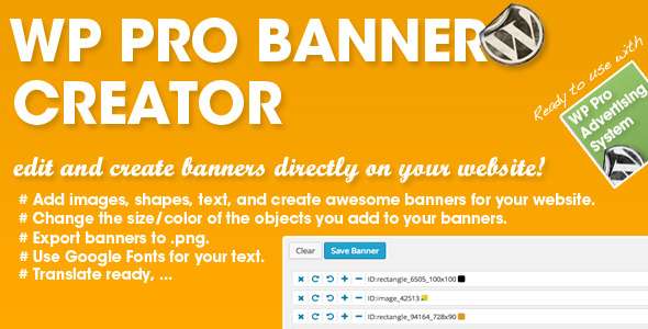 WP PRO Banner Creator