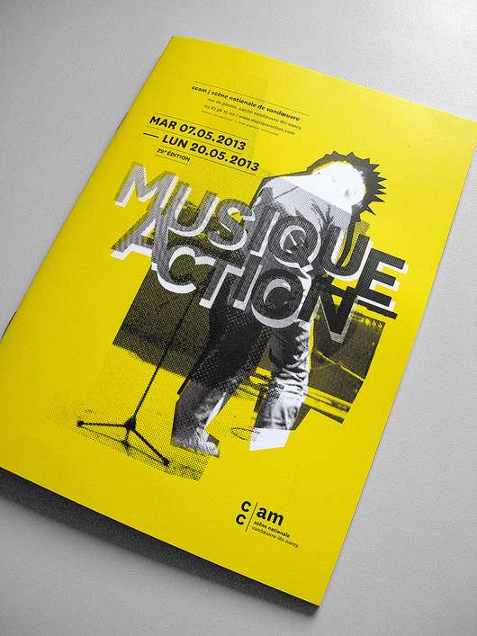 Musique Action 35 Creative Brochure Design examples for your Inspiration