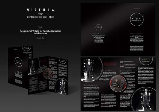 Vistula for Porsche Brochure 35 Creative Brochure Design examples for your Inspiration