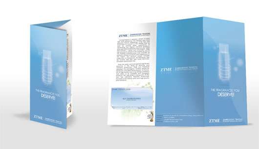 ZTME Brochure Design 35 Creative Brochure Design examples for your Inspiration